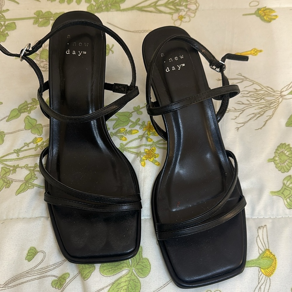 Black heels